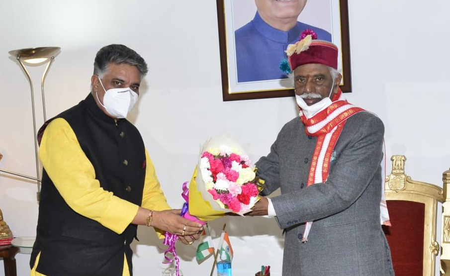 Kangra Central Co-op Bank Chairman meets Guv