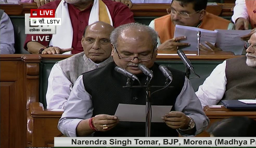 Bills aimed at transforming agriculture introduced in LS