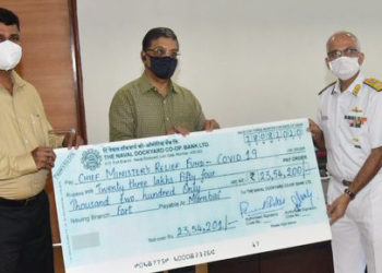 Naval Dockyard Co-op Bank donates to CM Fund