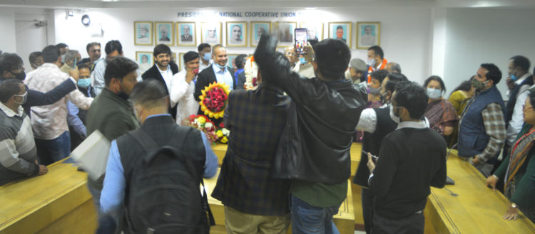 NCUI: Sanghani scripts first ever victory for BJP; vows to work together
