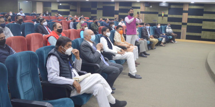 IFFCO felicitates Sanghani; MD urges Sah Bharati & NCUI to work together