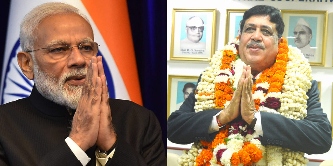 PM greets Sanghani on his victory as NCUI Prez