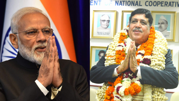 PM greets Sanghani on his victory as NCUI Prez