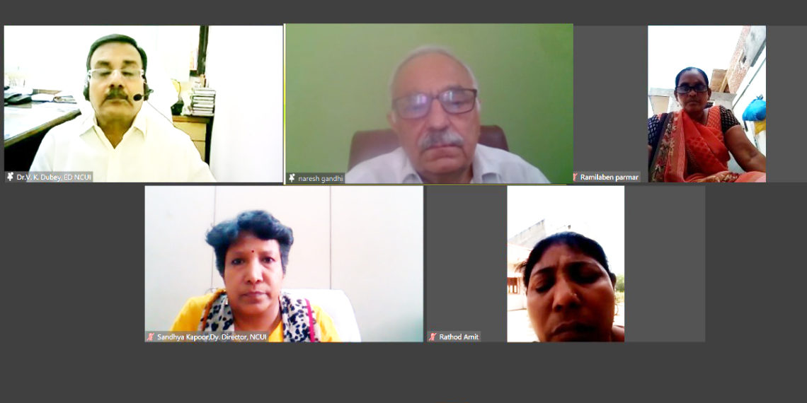 NCUI: NCCE trains women employees of SEWA