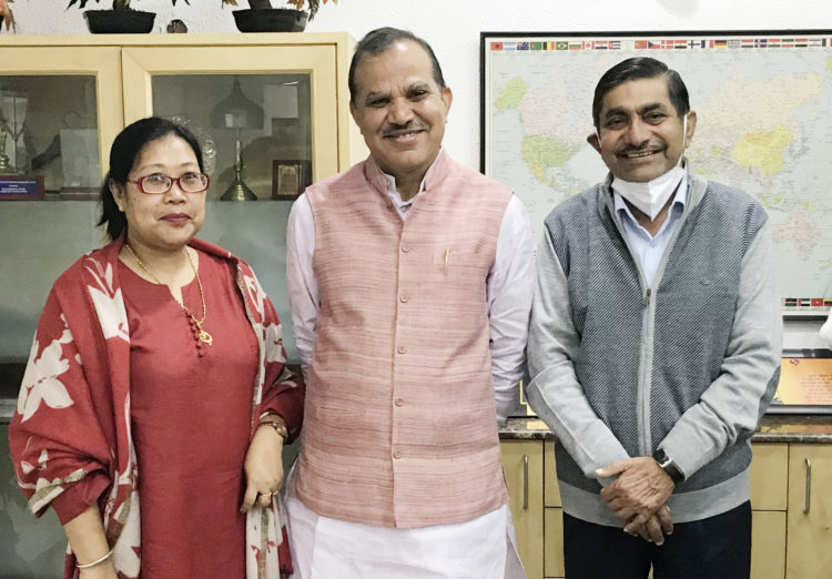 NCUI: Candidates throng Chandra Pal’s chamber seeking “blessings”