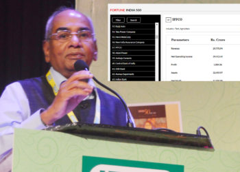 IFFCO at the top in category of Fertilizer and Agro Chemicals