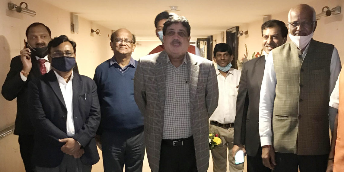 Sanghani visits NCUI to carry forward its business; farmers agitation a handicap