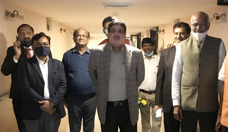 Sanghani visits NCUI to carry forward its business; farmers agitation a handicap