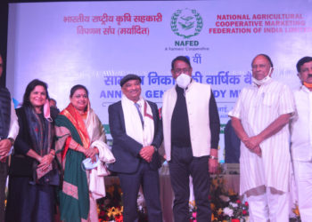 Humour traded between Sunil and Bijender at Nafed AGM