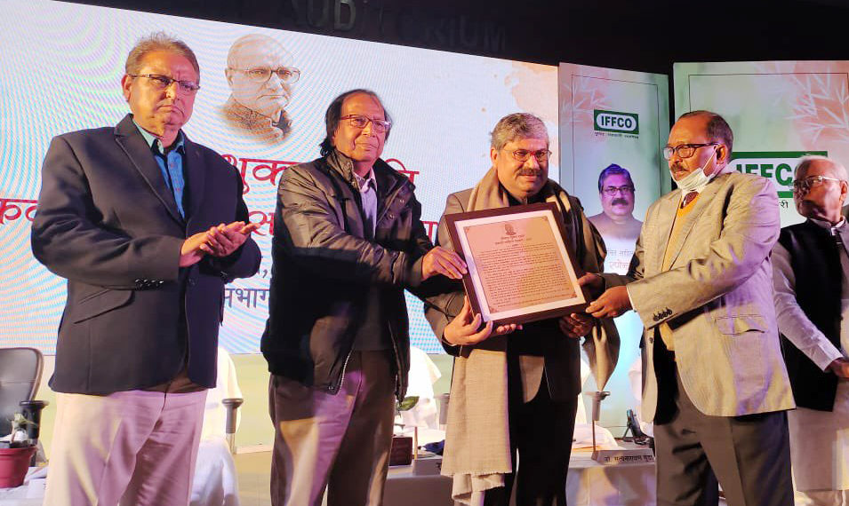Ranendra bags 10th Shrilal Shukla Smriti IFFCO Literary Award