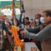UP Minister Shahi at IFFCO stall in Prayagraj