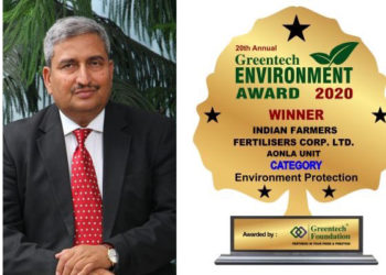 IFFCO Aonla wins Greentech Environment Award