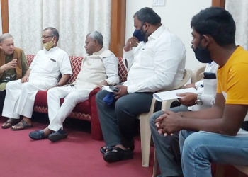 Sah Bharati bid to resolve Shree Guru Raghavendra Bank issue