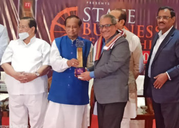 Odisha Assembly speaker gives away award to IFFCO