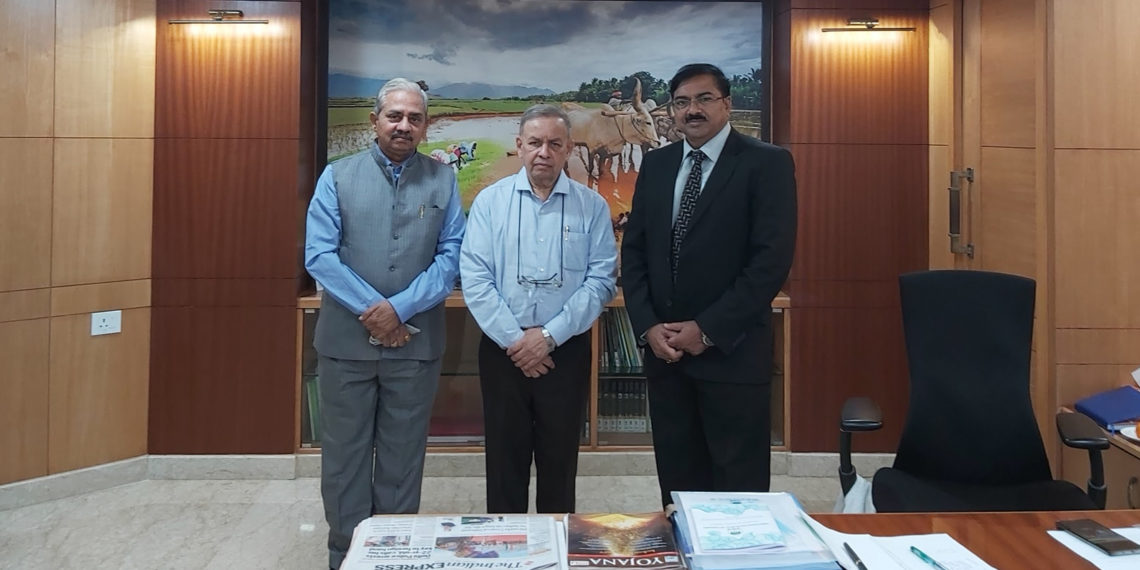 Nabard: Sah Bharati team meets Chairman; raise co-op bank issues