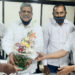 Fishcopfed: Sandhe felicitated on his elevation