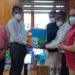 Kangra DCCB donates automatic sanitizer machines