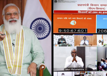 PM interacts with farmers; lauds them for novel initiatives