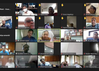 Amin hosts mega Webinar with Marathe; More than 500 banks attend