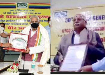 Covid Compulsion: IFFCO clubs Co-op Awards for two years at 50th AGM