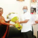 Lokmanya Multipurpose Co-op Director greets HP Guv