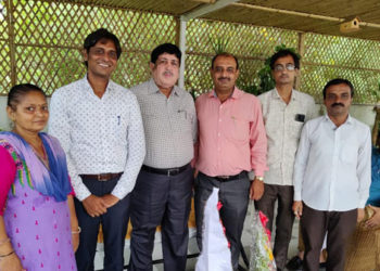 Sanghani boosts morale of Field Project employees