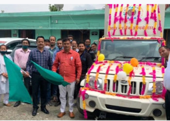 Pithoragarh DCCB ATM vans in high Himalayan region