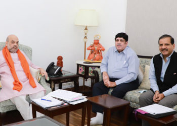 Balu meets Shah; hands over ICA Prez message to him