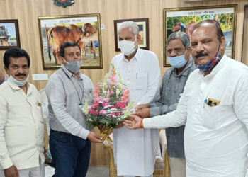 Fishcopfed officiating Chairman meets Minister