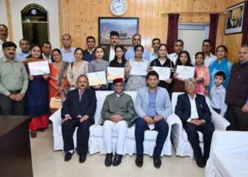 HP State Co-op Bank felicitates meritorious girls