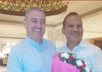 Congratulations pour for Chandra Pal; Gaurco, Awasthi & Sanghani greet him