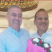 Congratulations pour for Chandra Pal; Gaurco, Awasthi & Sanghani greet him