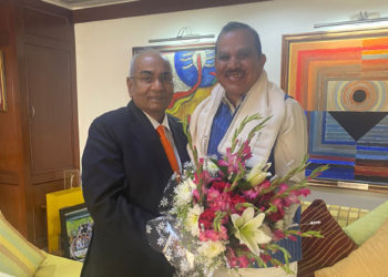 Chandra Pal meets IFFCO MD; thanks for his support