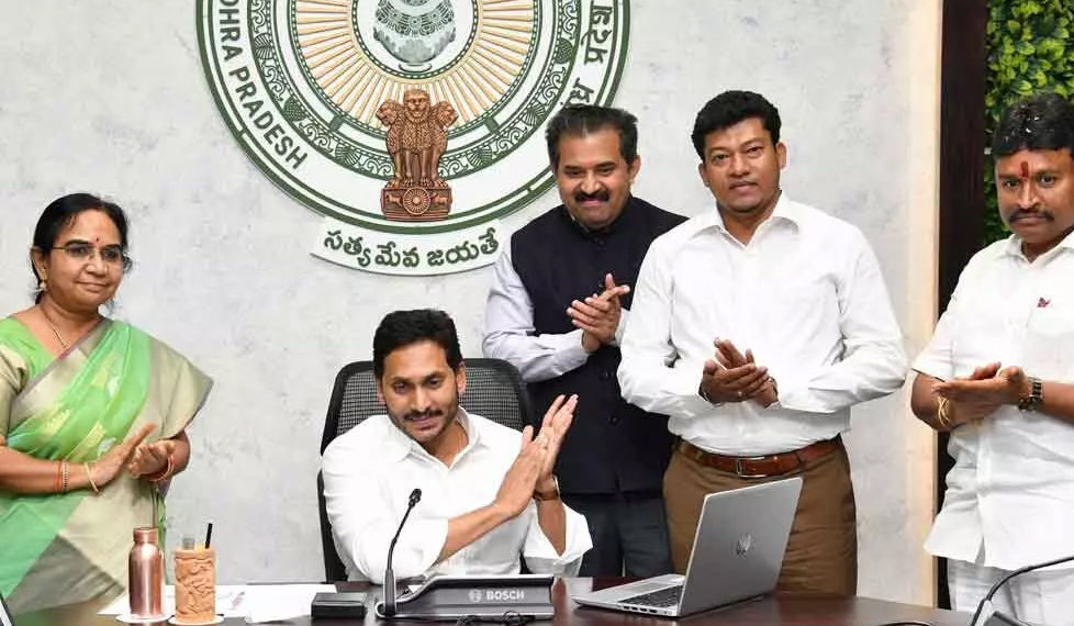 Jagan launches Amul’s project in Krishna district