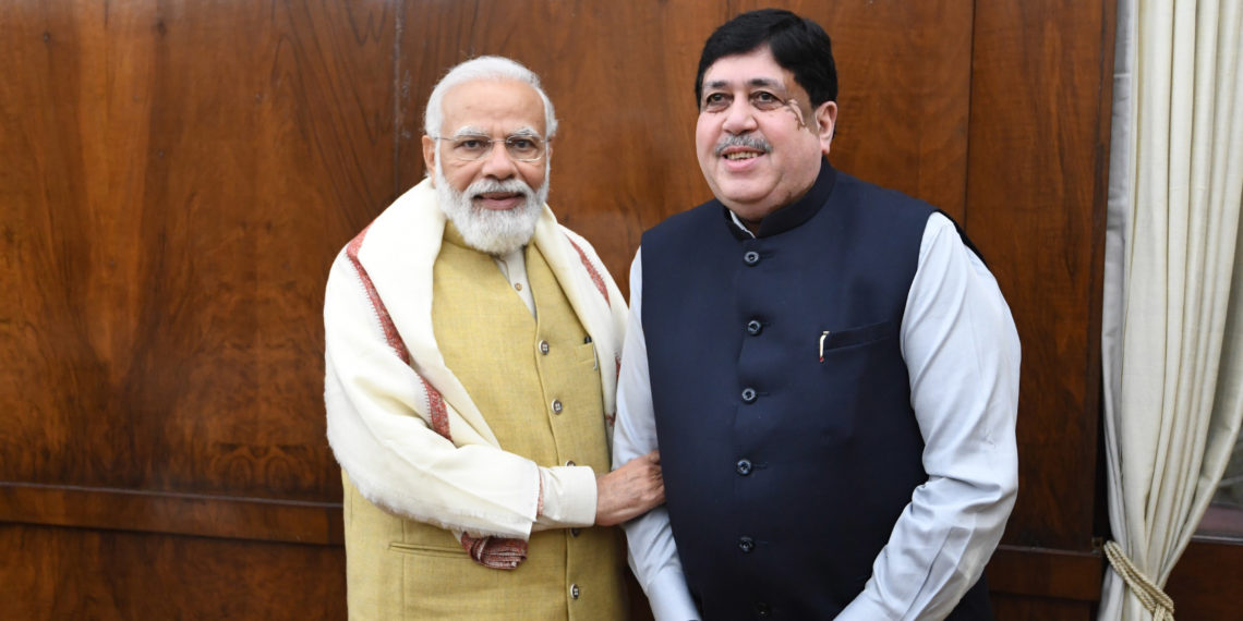 Sanghani meets PM; tells him how Nano Urea is making difference