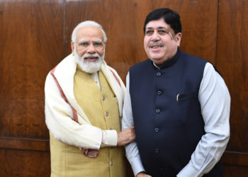 Sanghani meets PM; tells him how Nano Urea is making difference