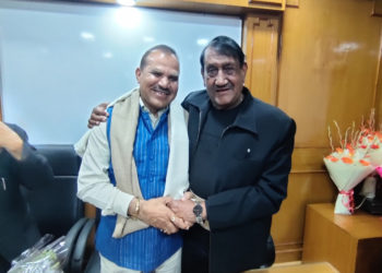 Winner Chandra Pal takes town by storm; meets Minister & co-operators