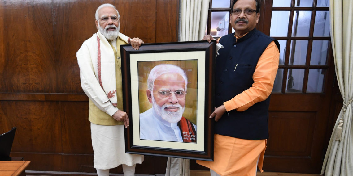 TRIFED Chairman Rathwa meets PM