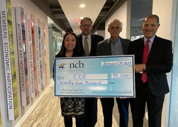 USA: NCB donated $75,000 to Coop Foundation