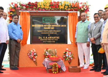 IFFCO: Awasthi lays foundation of the biggest Nano Plant in Odisha