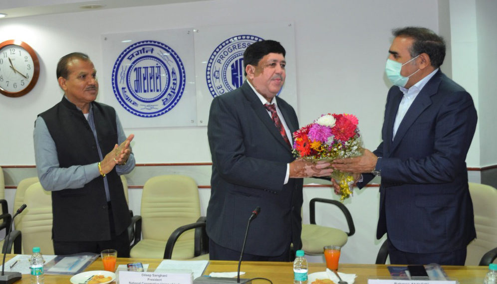 NCUI welcomes Iranian delegation; discusses C2C business