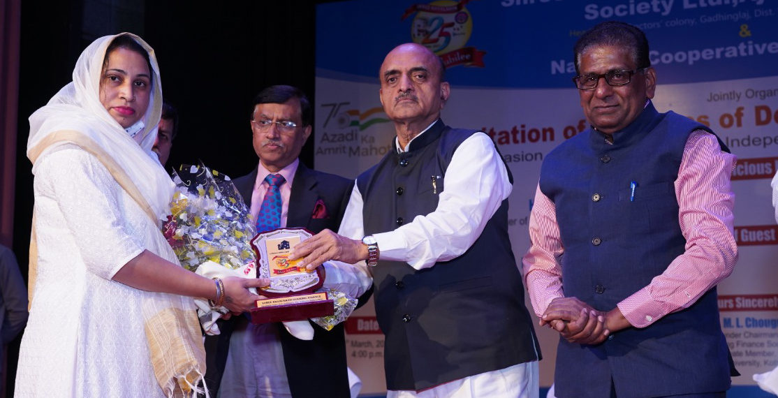 RCHFS felicitates kin of Covid warriors; MoS Karad attends