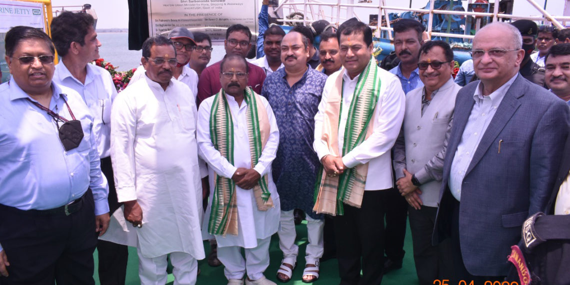 Odisha’s First: Sonowal launches IFFCO’s riverine jetty at Paradeep