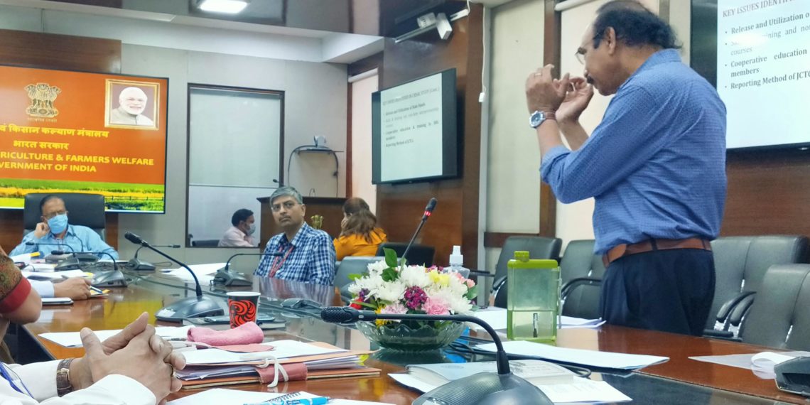 Focus on Junior Co-op Training Centres; Singh & Tripathy present