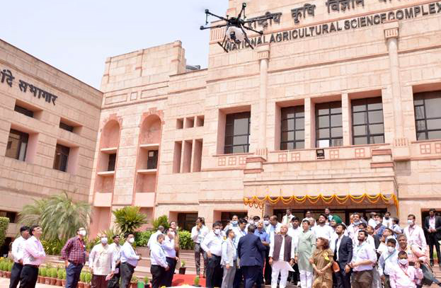 Govt announces heavy subsidies to farmers for buying drones