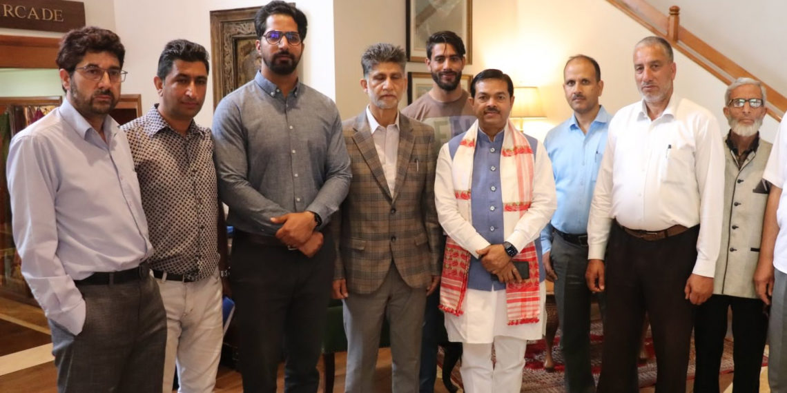 Verma in Srinagar; lauds idea of Co-op School in each district