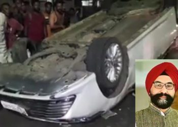 Sodhi is safe after a minor accident
