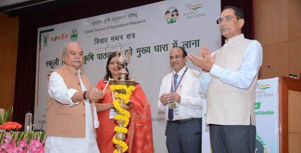 Mainstreaming agriculture in school education; ICAR’s way