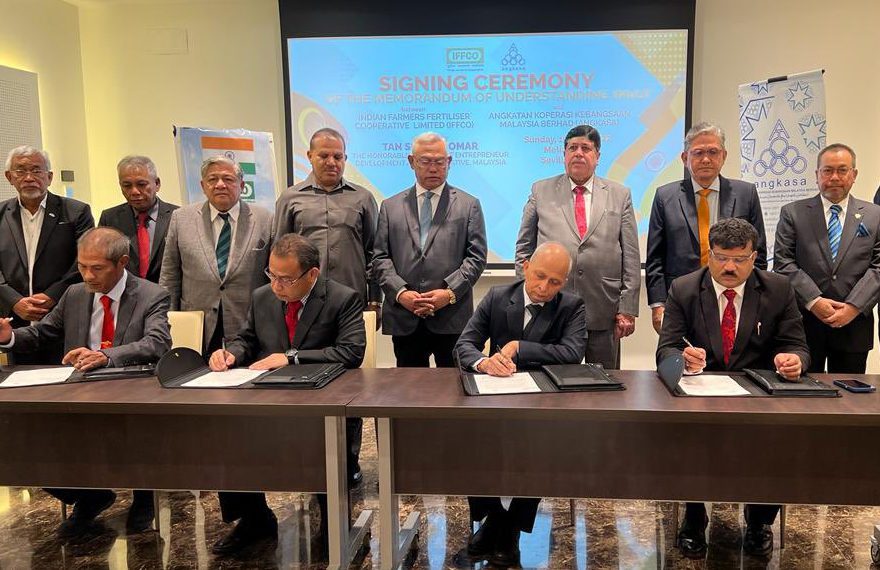 IFFCO signs MoU to supply Nano urea to Malaysia
