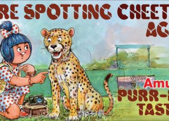 Amul celebrates release of cheetahs into Kuno Park